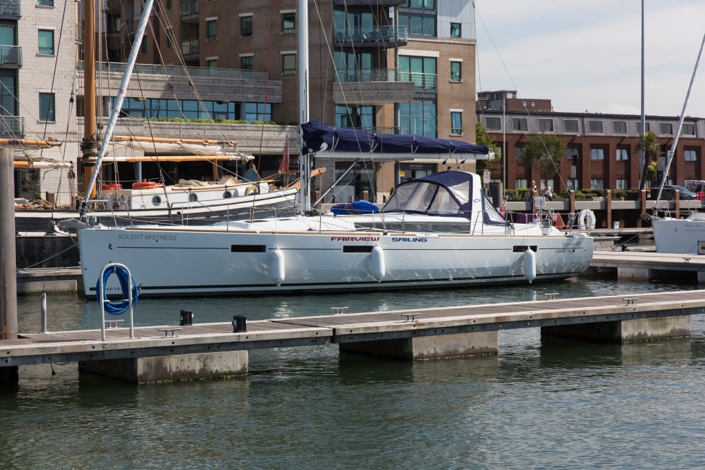 Solent Mistress in port